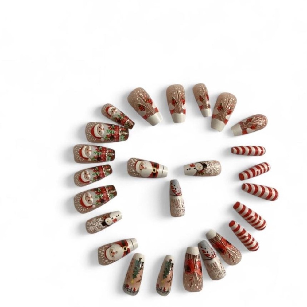 Festive Holiday Press-On Nails - Picture 3 of 5